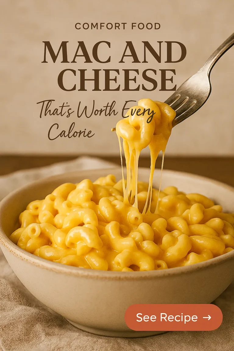 Comfort Food Mac and Cheese That’s Worth Every Calorie