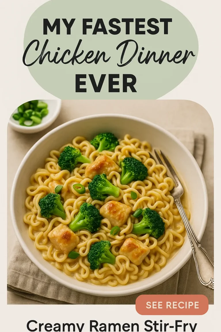 Dinner Done in 15 Minutes Creamy Ramen Stir Fry
