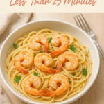 Dinner That Takes Less Than 25 Minutes Shrimp Pasta