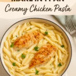 Dinner You Can Make in 1 Pan Creamy Chicken Pasta