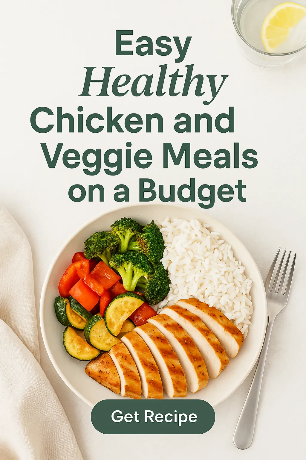 Easy Healthy Chicken and Veggie Meals on a Budget