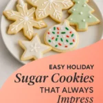 Easy Holiday Sugar Cookies That Always Impress