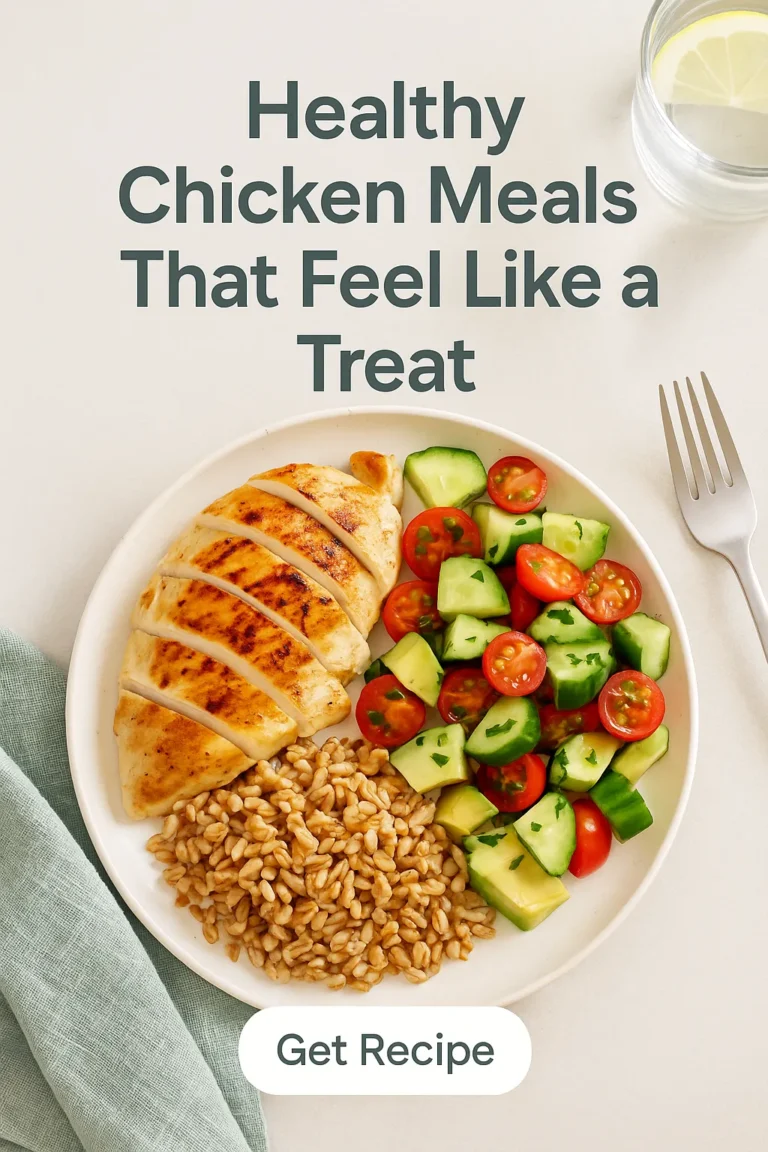 Healthy Chicken Meals That Feel Like a Treat
