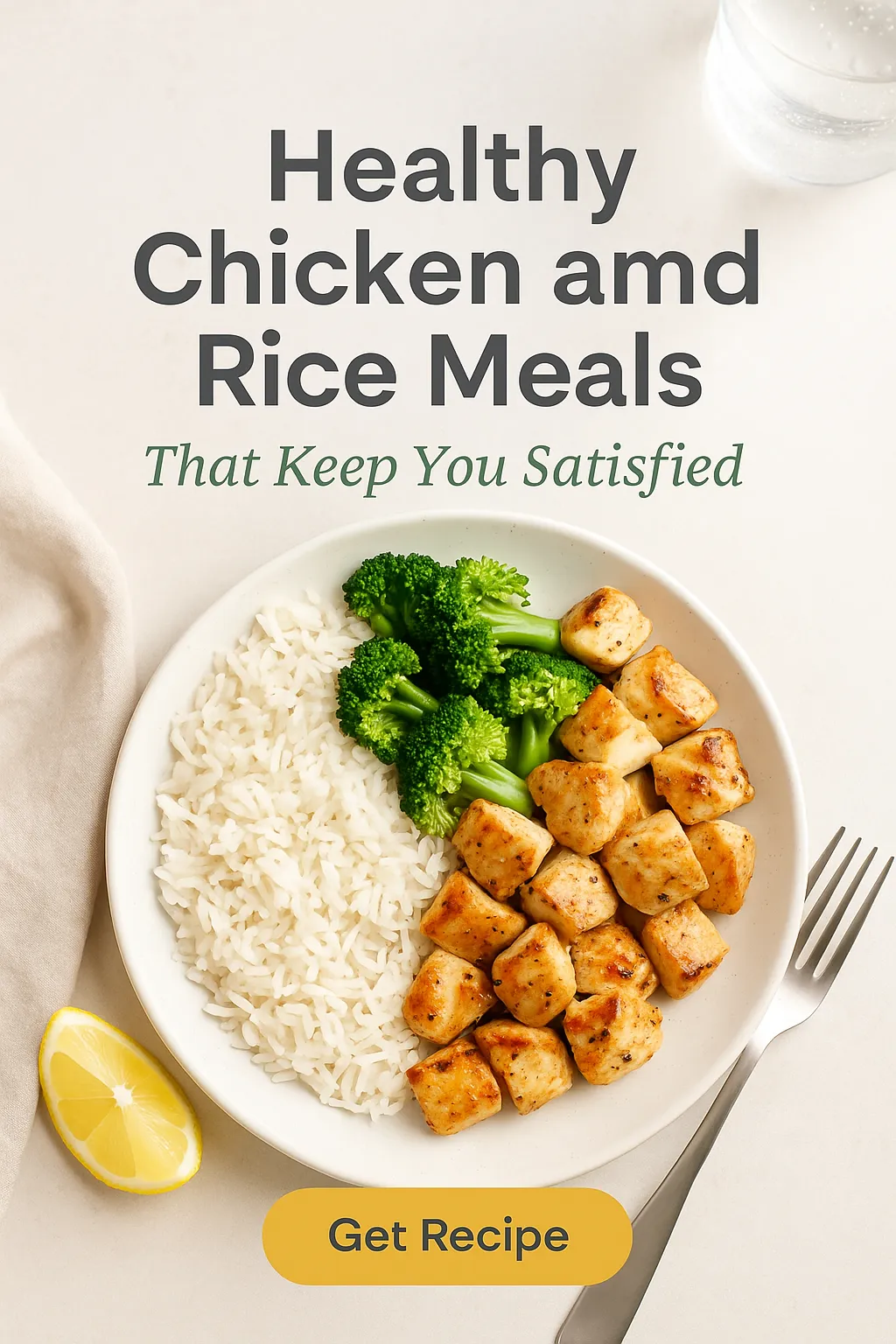 Healthy Chicken and Rice Meals That Keep You Satisfied