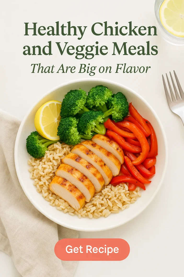Healthy Chicken and Veggie Meals That Are Big on Flavor