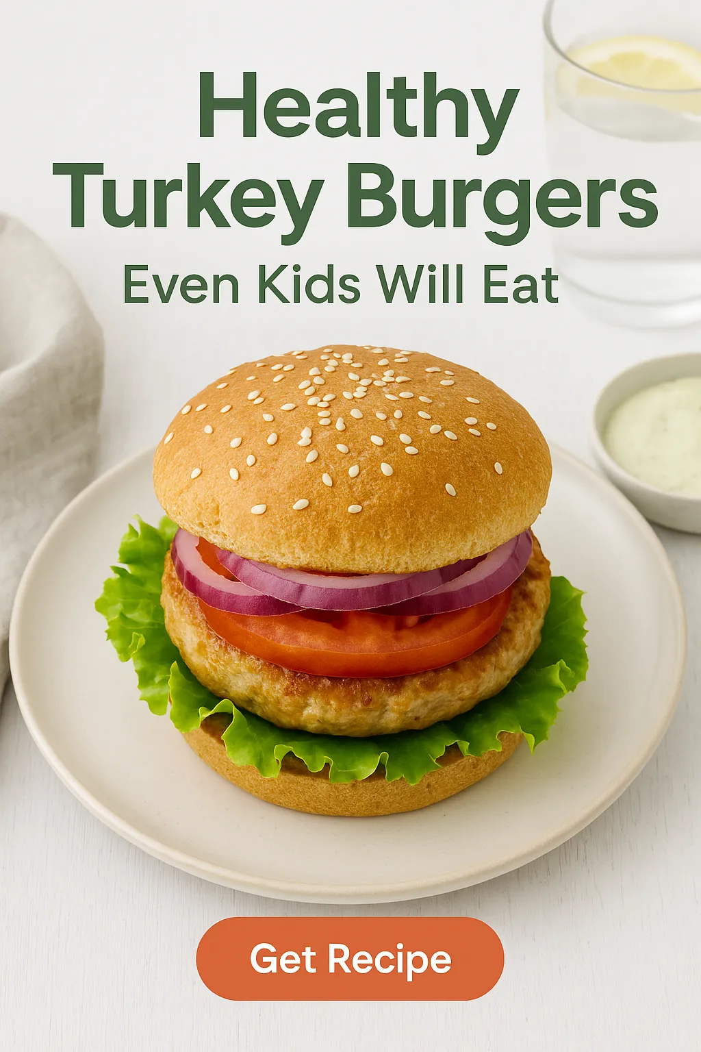 Healthy Turkey Burgers Even Kids Will Eat