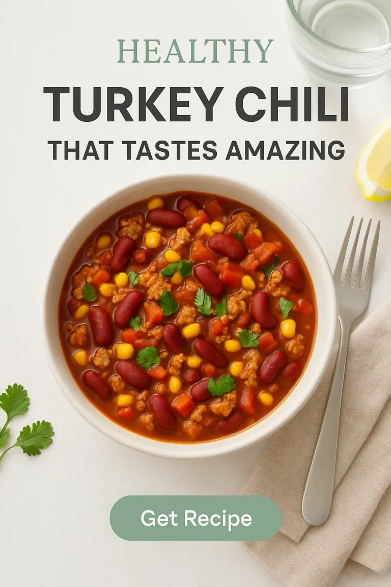 Healthy Turkey Chili That Tastes Amazing