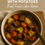 Hearty Beef Stew with Potatoes That Feels Like Home