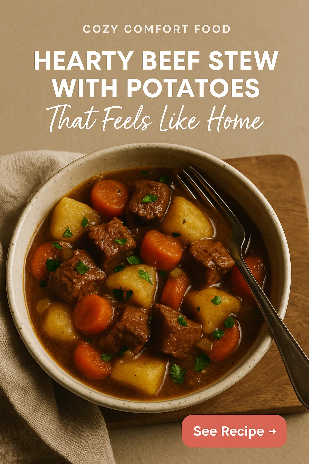 Hearty Beef Stew with Potatoes That Feels Like Home