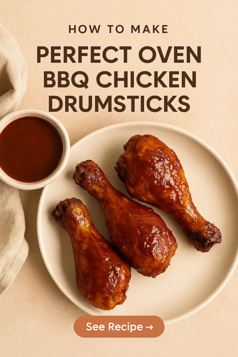 How to Make Perfect Oven BBQ Chicken Drumsticks