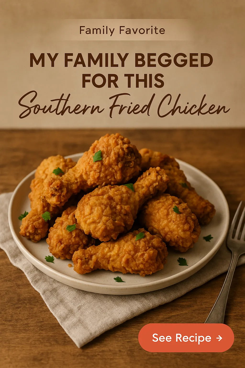 My Family Begged for This Southern Fried Chicken Again