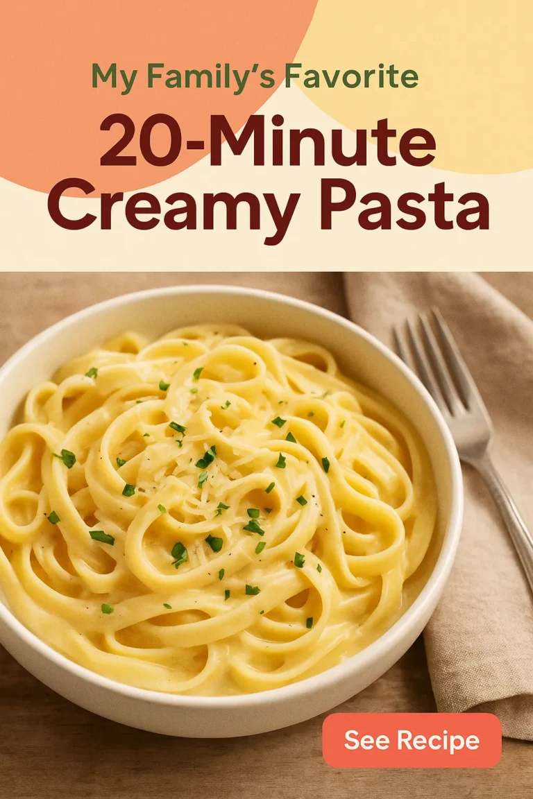 My Familys Favorite 20 Minute Creamy Pasta