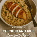 My Favorite Chicken and Rice Comfort Meal After a Long Day