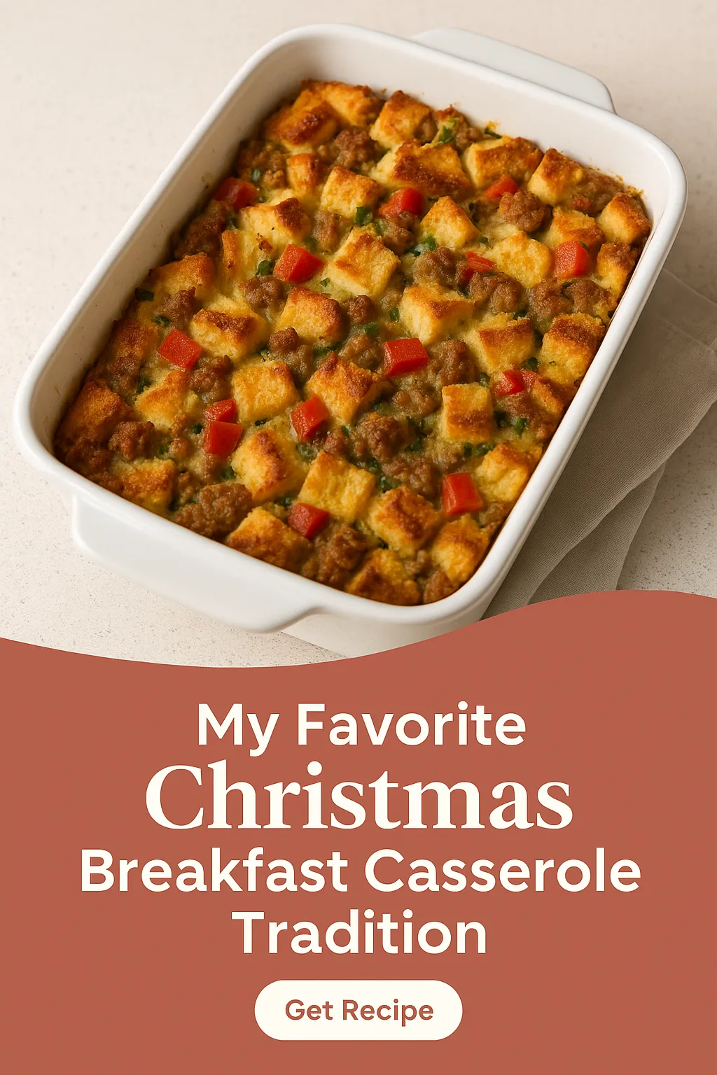 My Favorite Christmas Breakfast Casserole Tradition