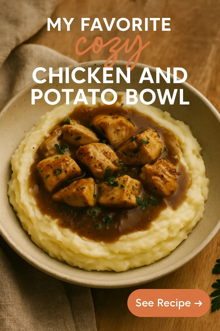 My Favorite Cozy Chicken and Potato Bowl