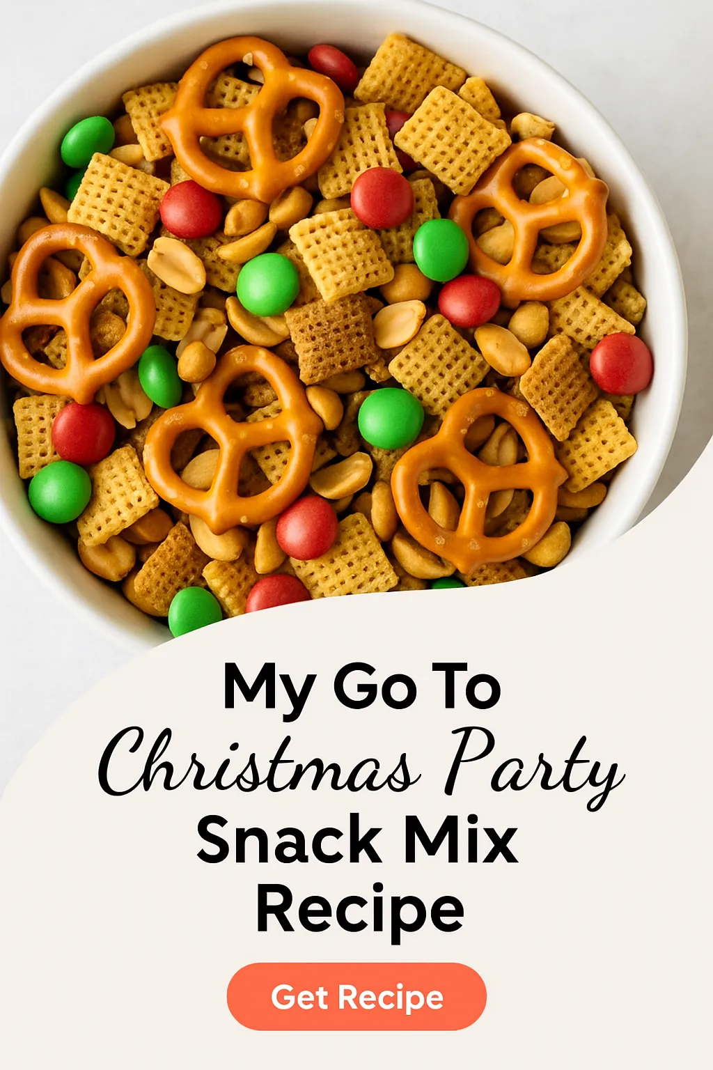 My Go To Christmas Party Snack Mix Recipe