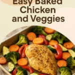 My Go To Easy Baked Chicken and Veggies