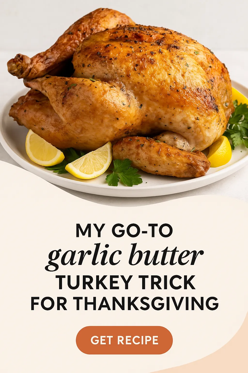 My Go To Garlic Butter Turkey Trick for Thanksgiving