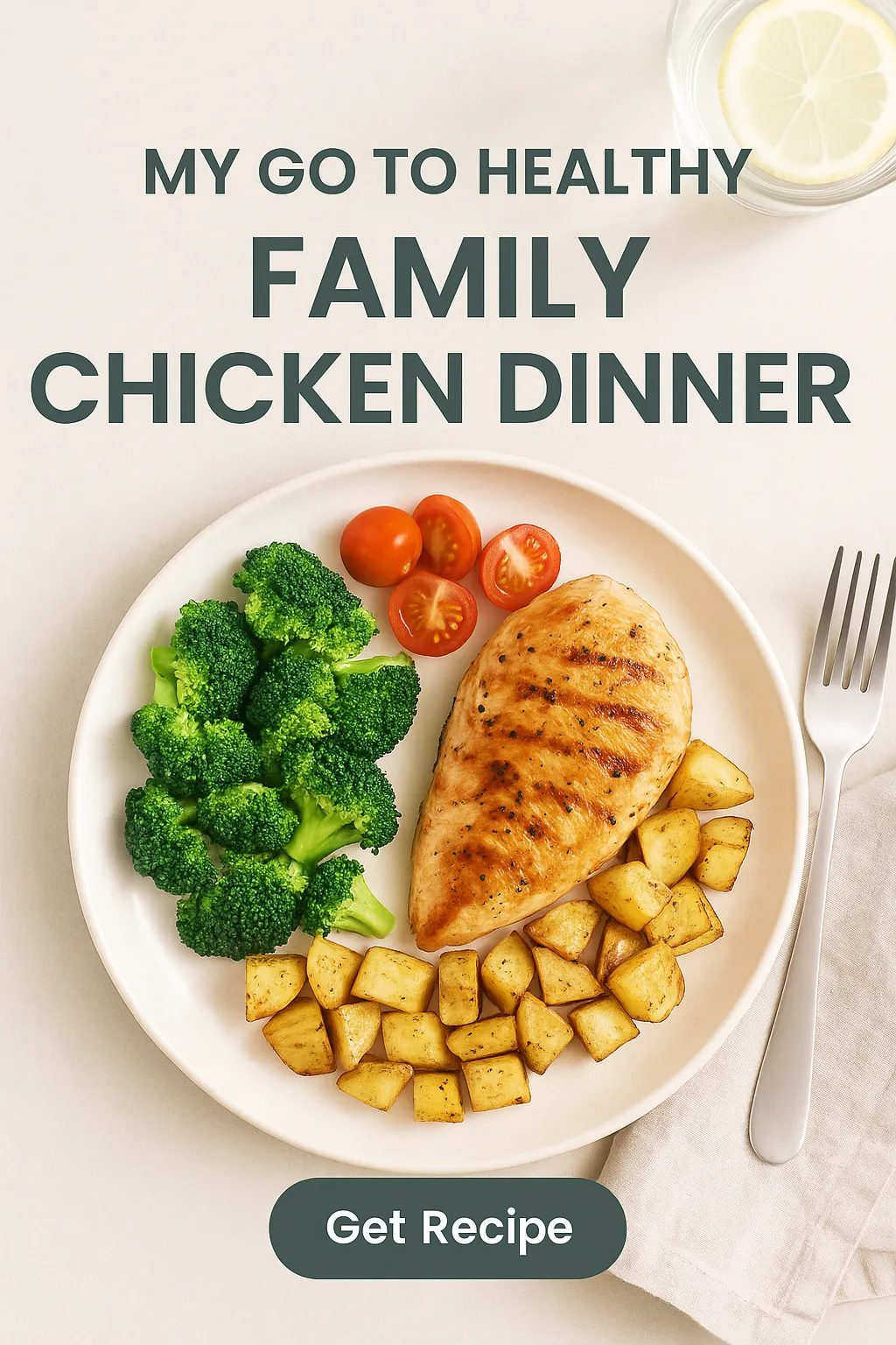 My Go To Healthy Family Chicken Dinner