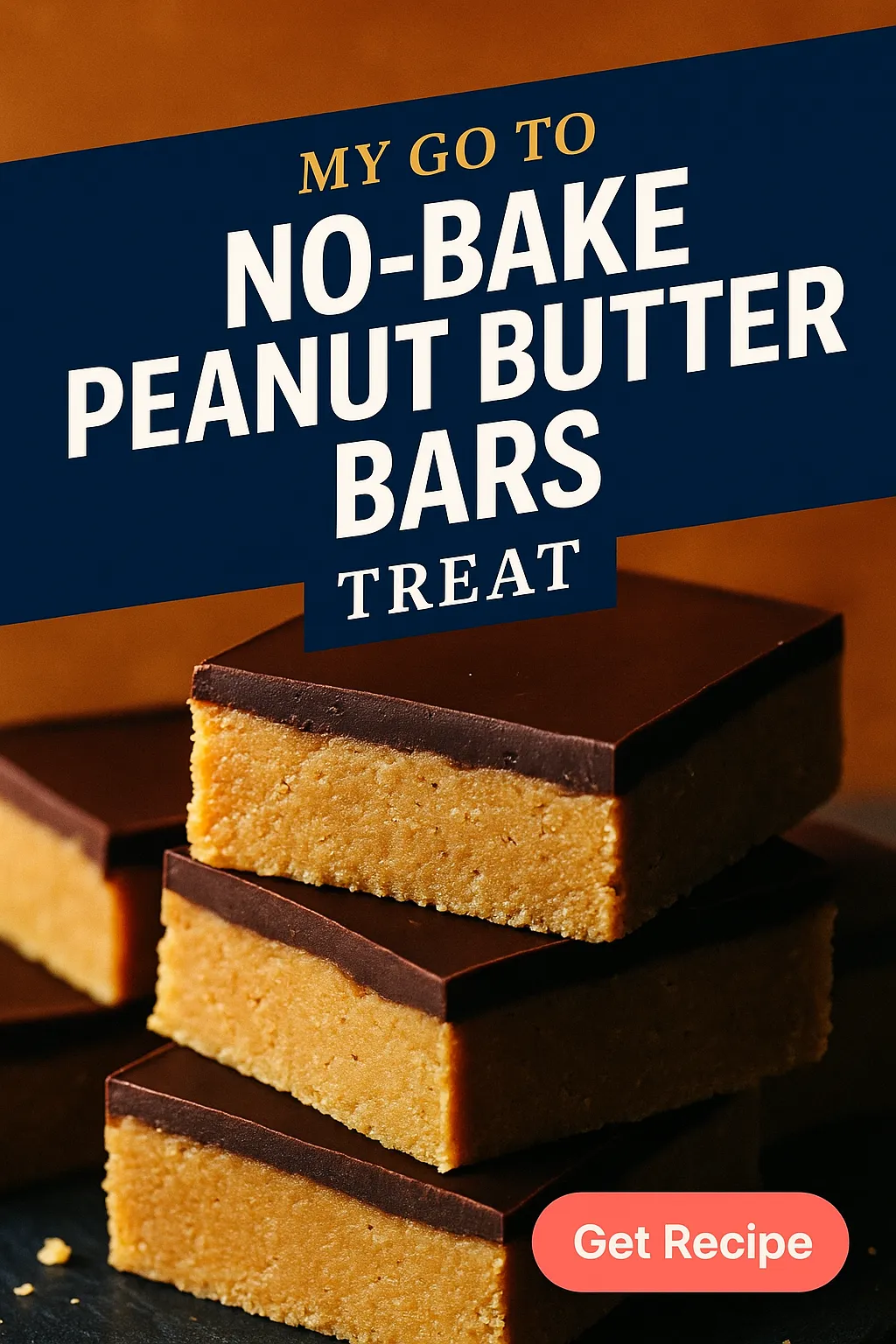 My Go To No Bake Peanut Butter Bars Treat