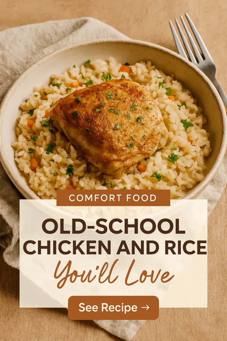 Old-School Chicken and Rice Comfort Food You’ll Love