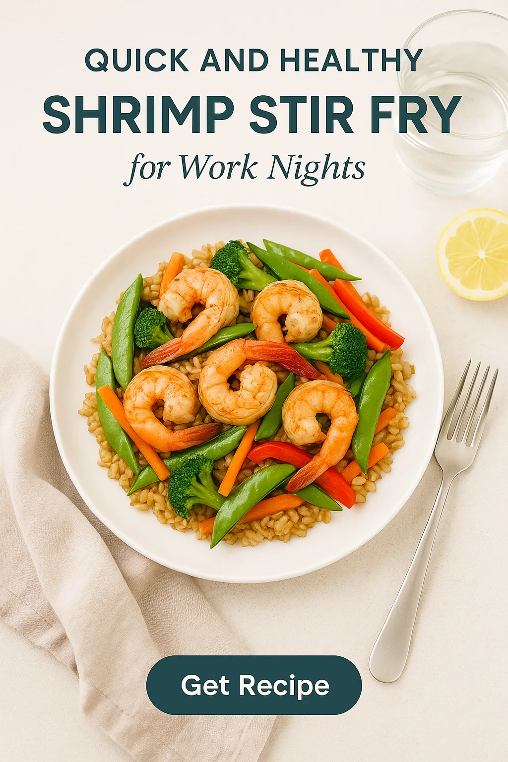 Quick and Healthy Shrimp Stir Fry for Work Nights