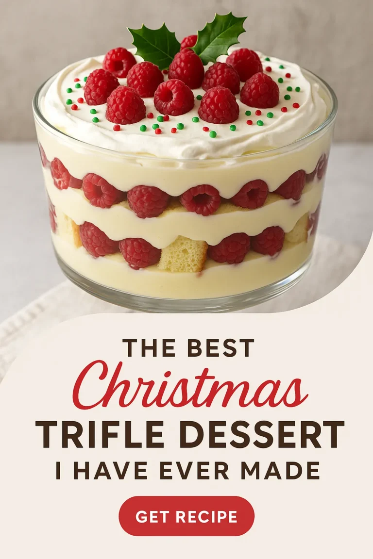 The Best Christmas Trifle Dessert I Have Ever Made
