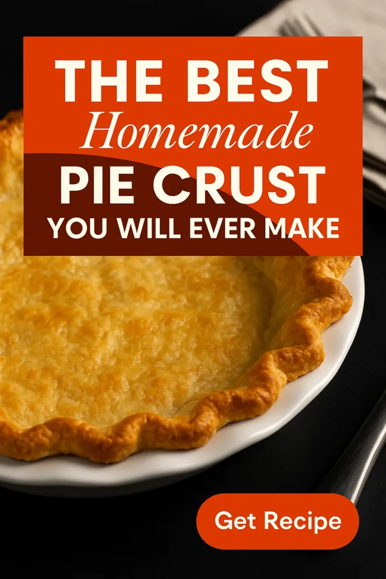 The Best Homemade Pie Crust You Will Ever Make
