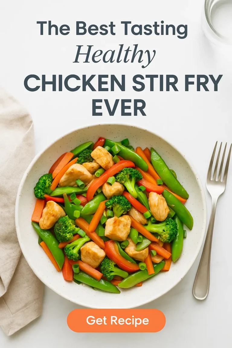 The Best Tasting Healthy Chicken Stir Fry Ever