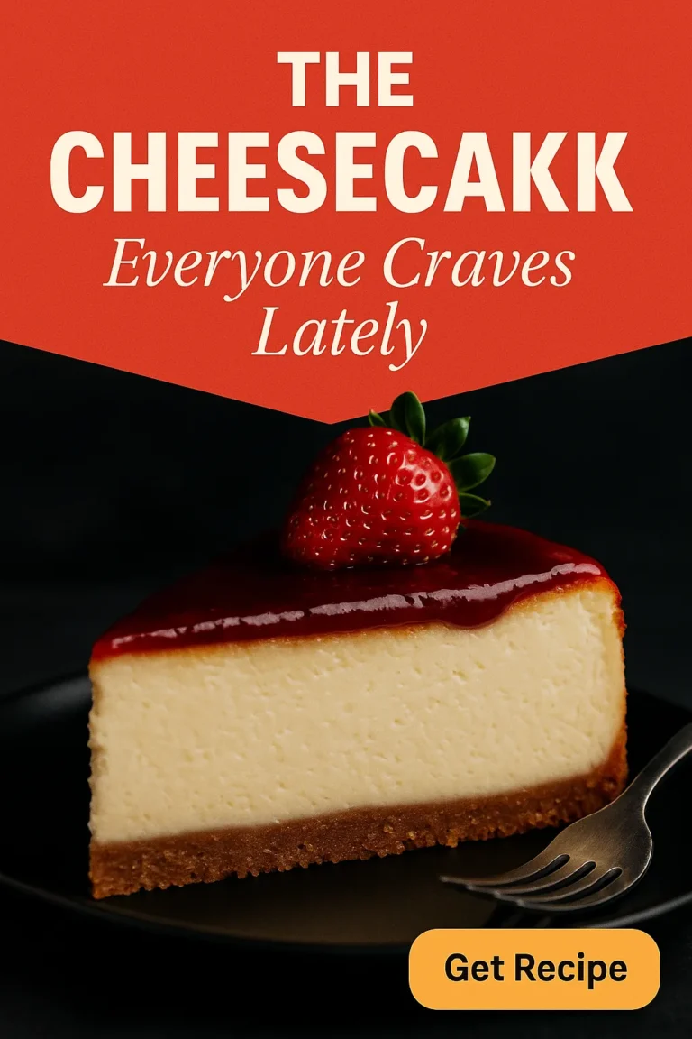 The Cheesecake Everyone Craves Lately