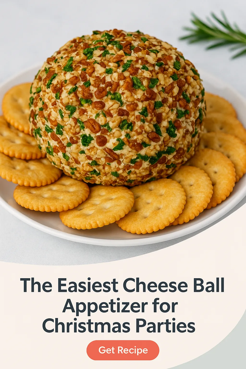 The Easiest Cheese Ball Appetizer for Christmas Parties
