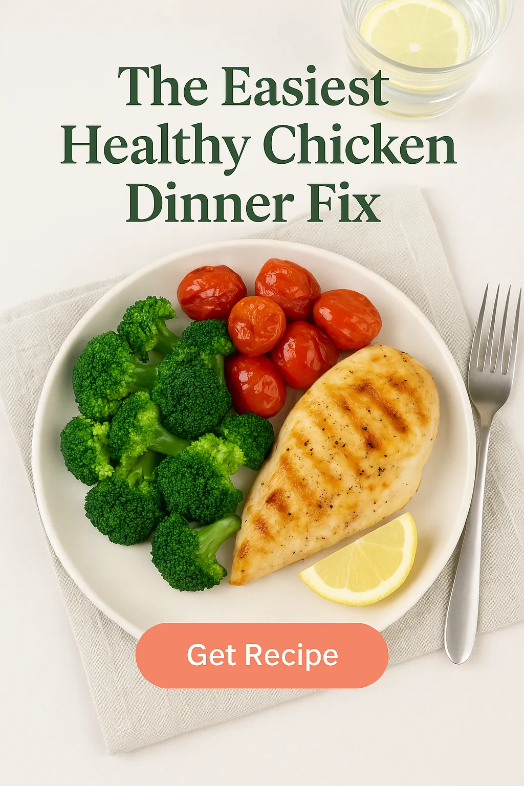 The Easiest Healthy Chicken Dinner
