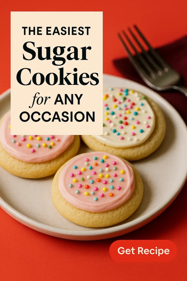 The Easiest Sugar Cookies for Any Occasion