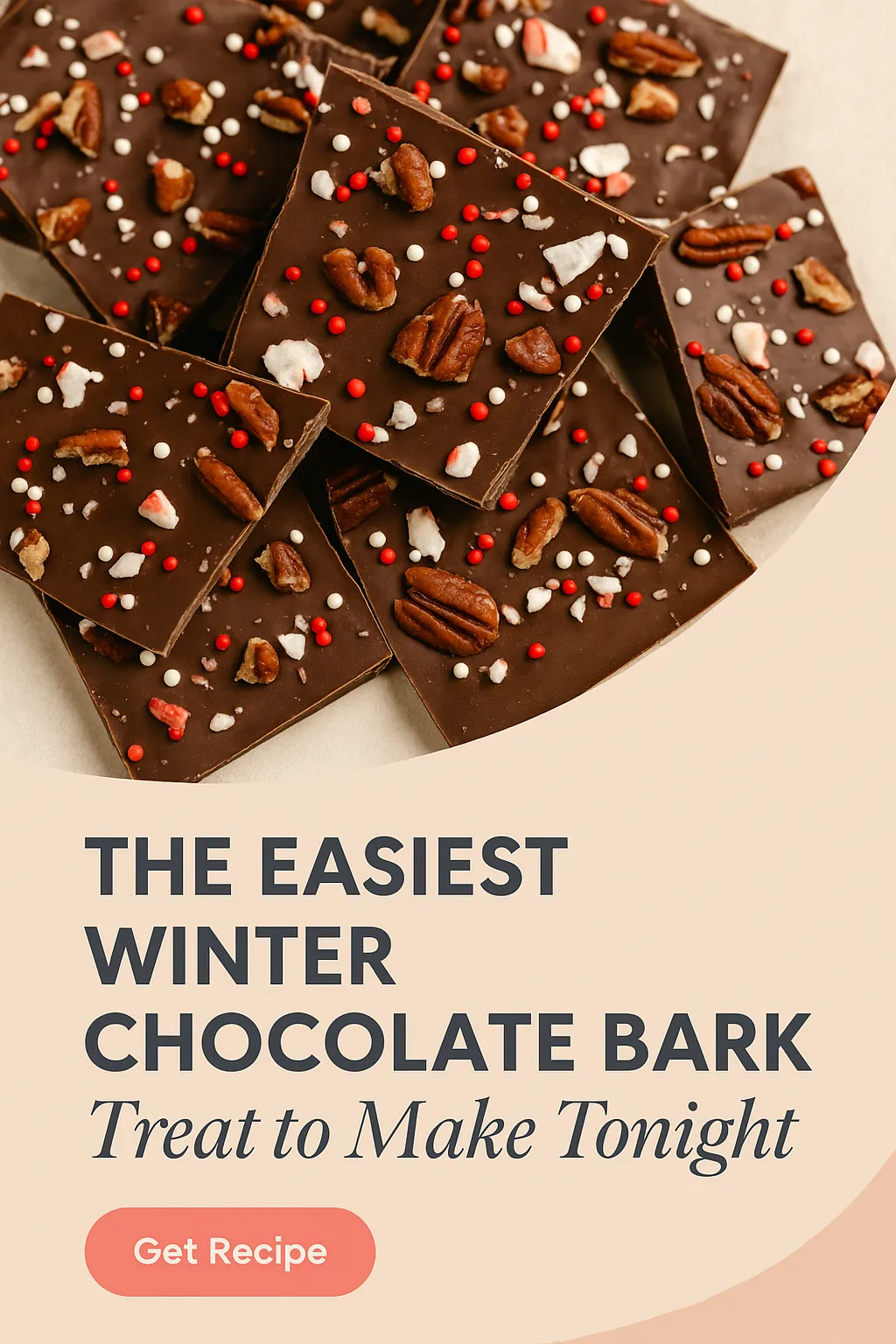 The Easiest Winter Chocolate Bark Treat to Make Tonight