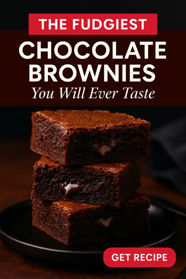 The Fudgiest Chocolate Brownies You Will Ever Taste