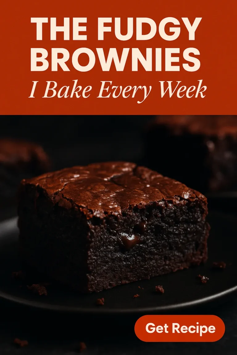 The Fudgy Brownies I Bake Every Week
