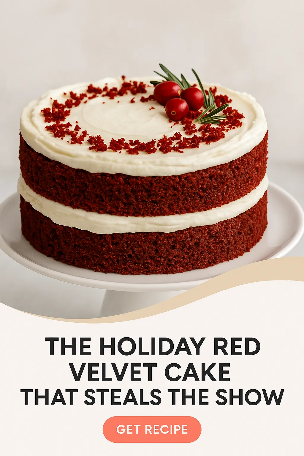 The Holiday Red Velvet Cake That Steals the Show