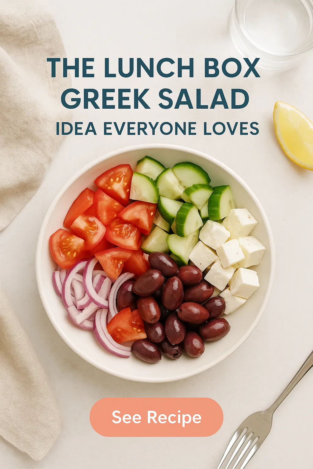 The Lunch Box Greek Salad Idea Everyone Loves