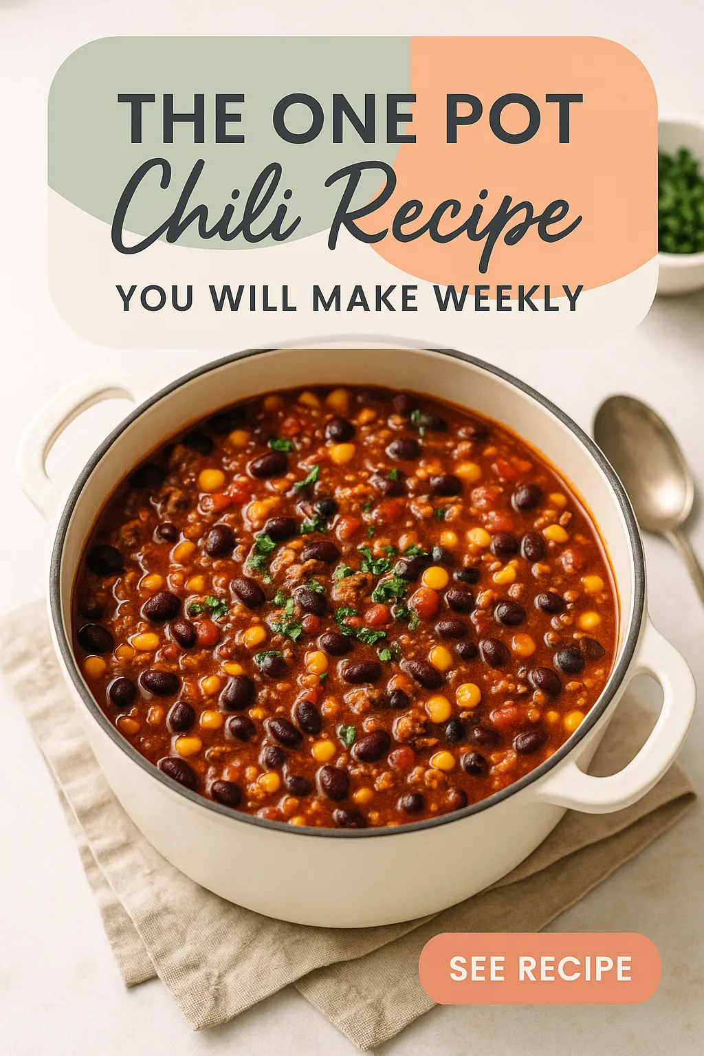 The One Pot Chili Recipe You Will Make Weekly