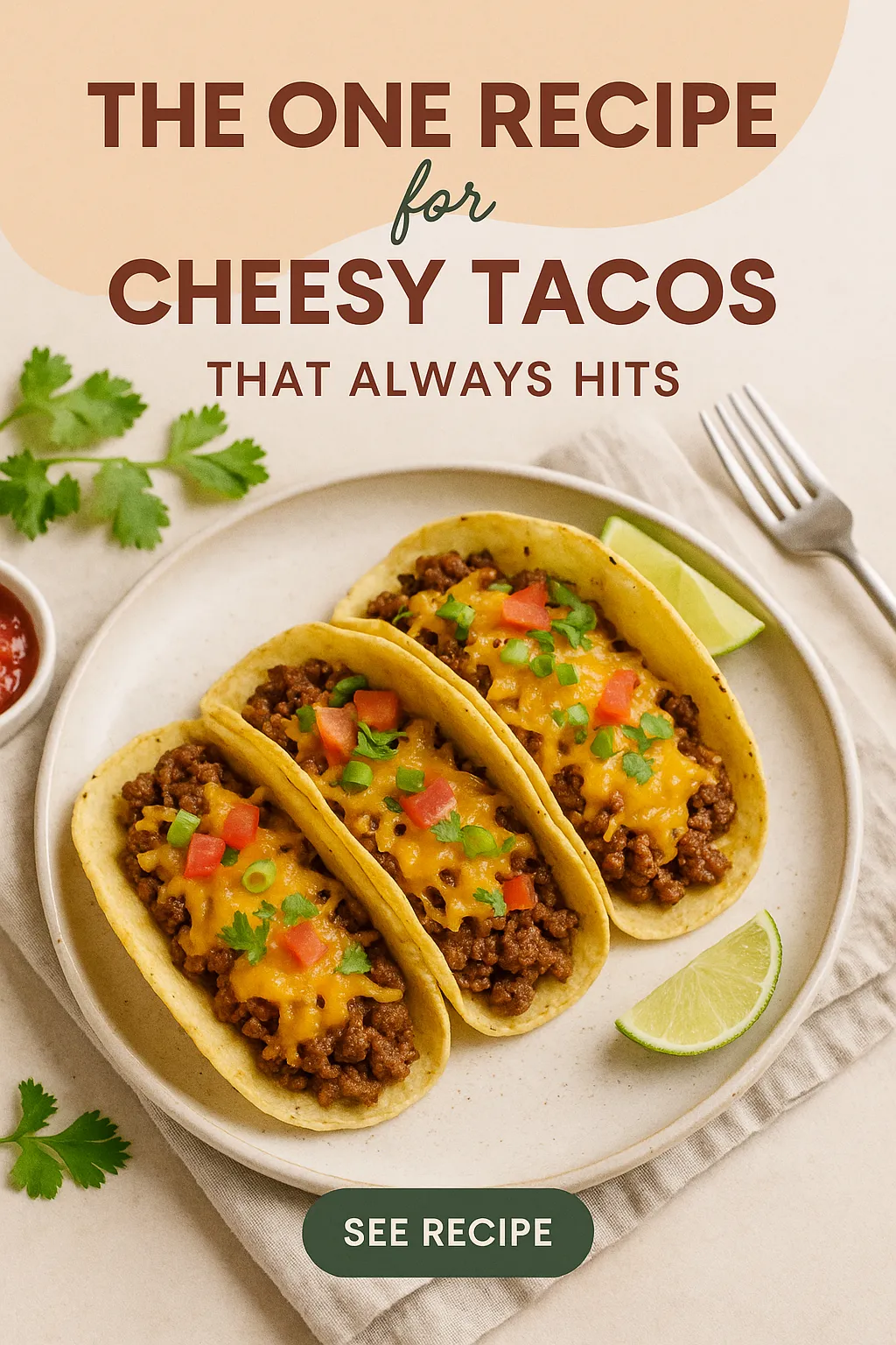 The One Recipe for Cheesy Tacos That Always Hits