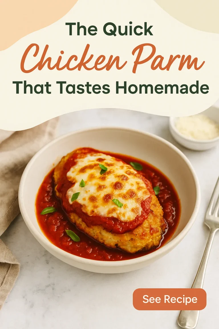 The Quick Chicken Parm That Tastes Homemade