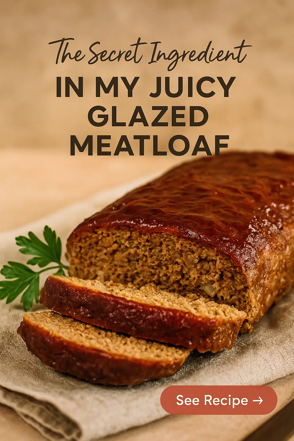 The Secret Ingredient in My Juicy Glazed Meatloaf