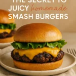 The Secret to Juicy Homemade Smash Burgers