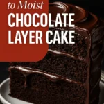 The Secret to Moist Chocolate Layer Cake