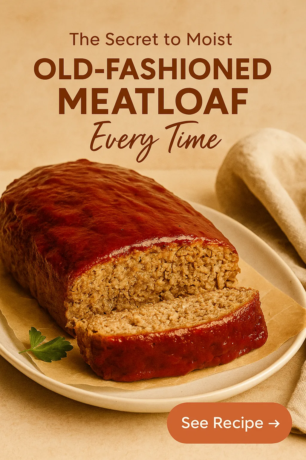 The Secret to Moist Old Fashioned Meatloaf Every Time