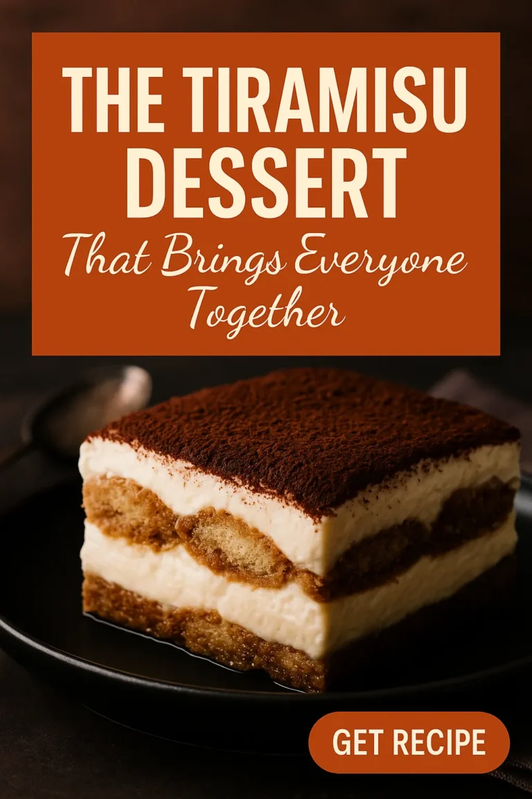 The Tiramisu Dessert That Brings Everyone Together