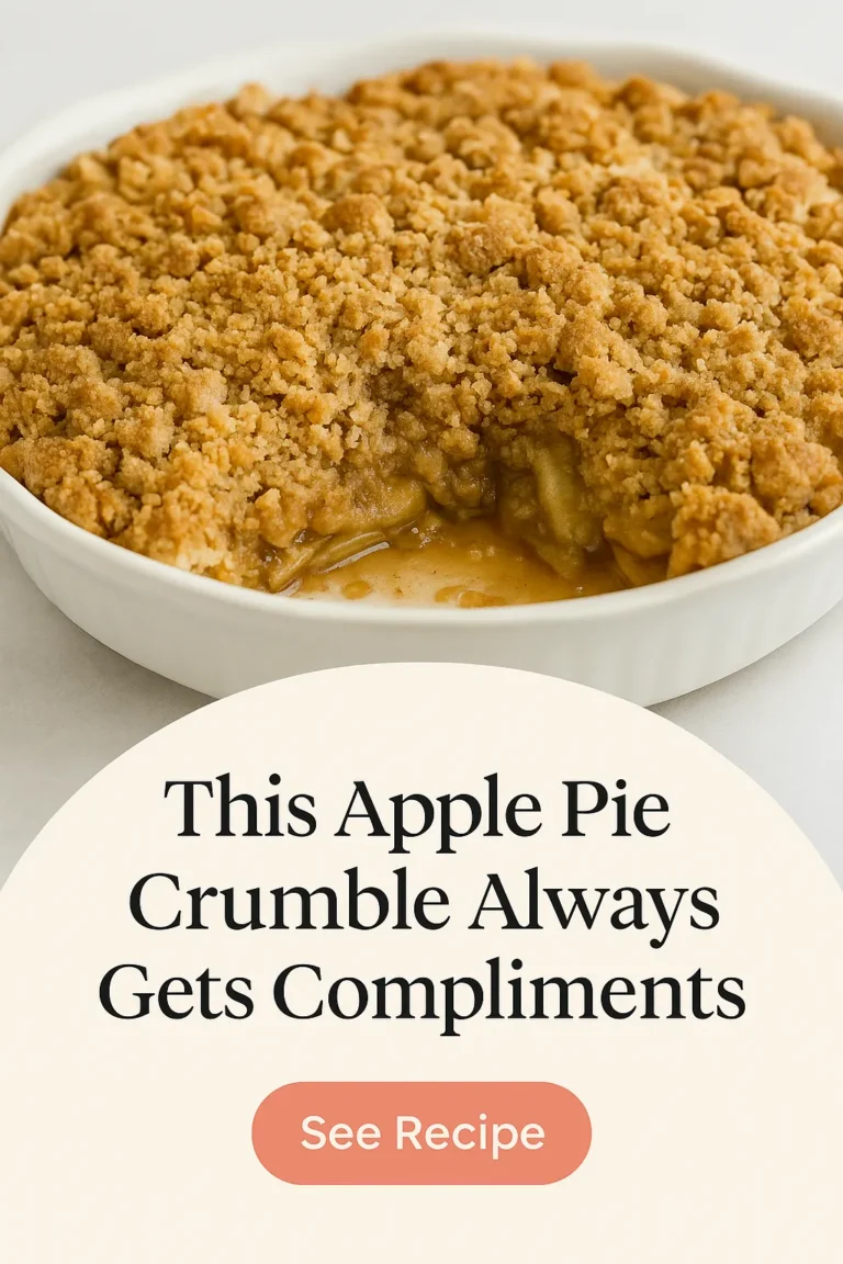 This Apple Pie Crumble Always Gets Compliments