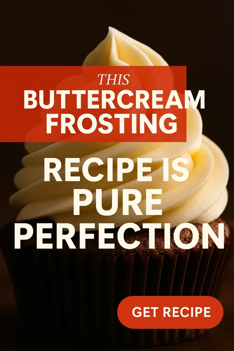 This Buttercream Frosting Recipe Is Pure Perfection