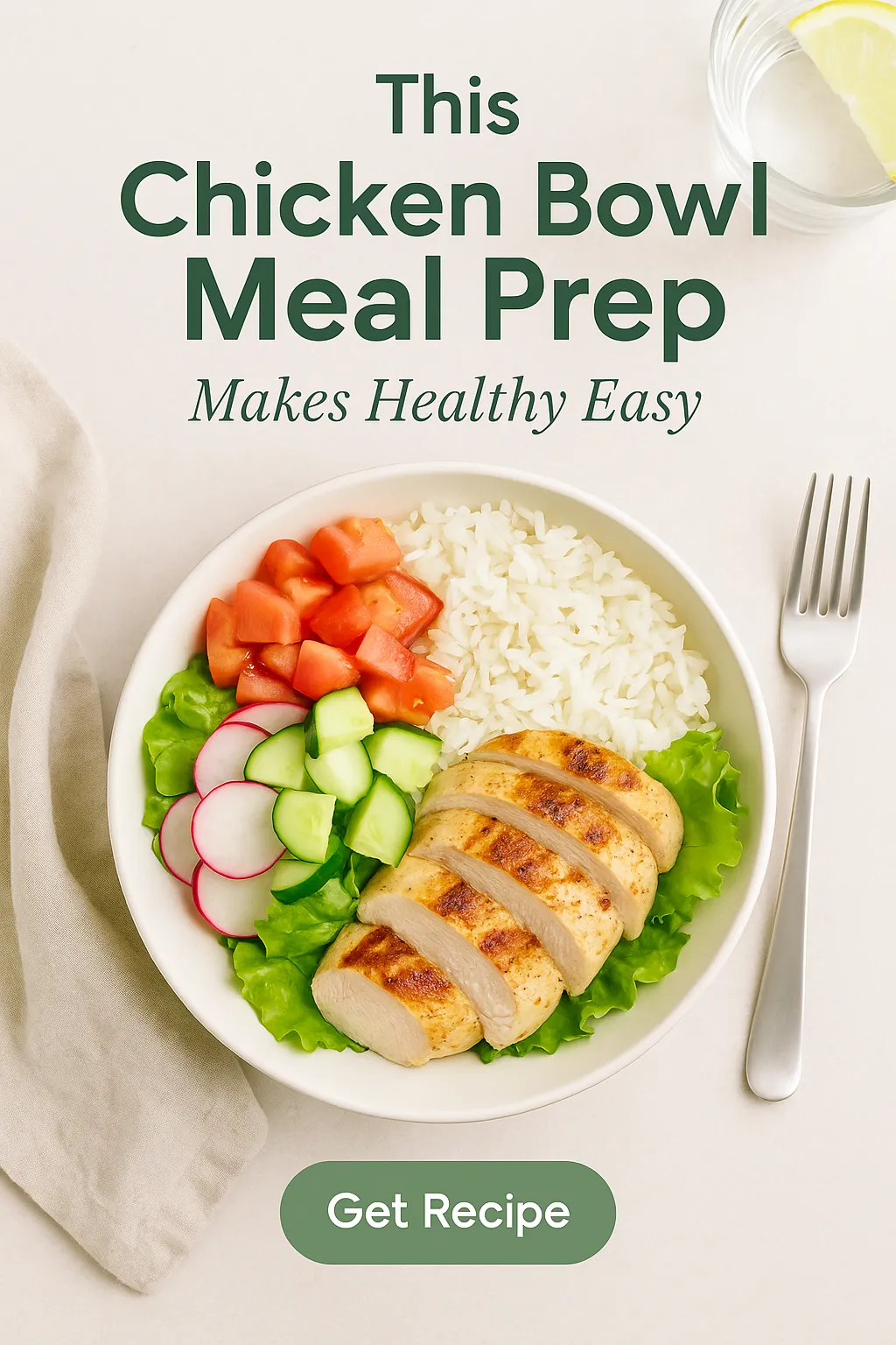 This Chicken Bowl Meal Prep Makes Healthy Easy