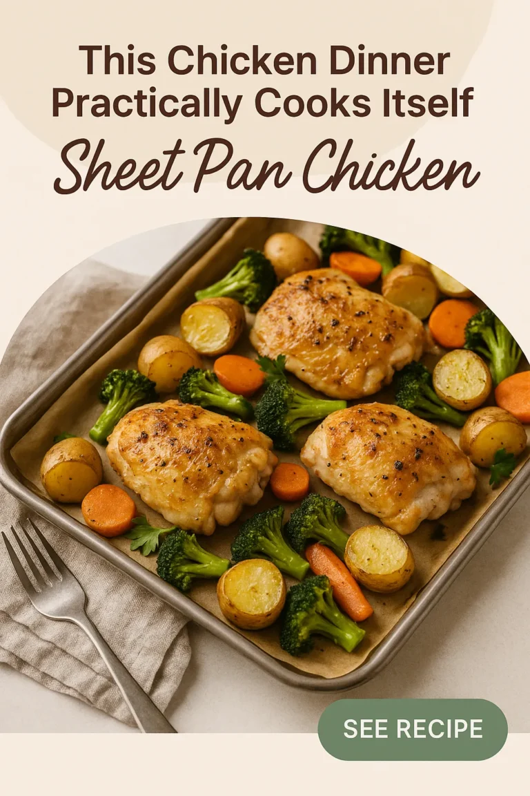This Chicken Dinner Practically Cooks Itself Sheet Pan Chicken